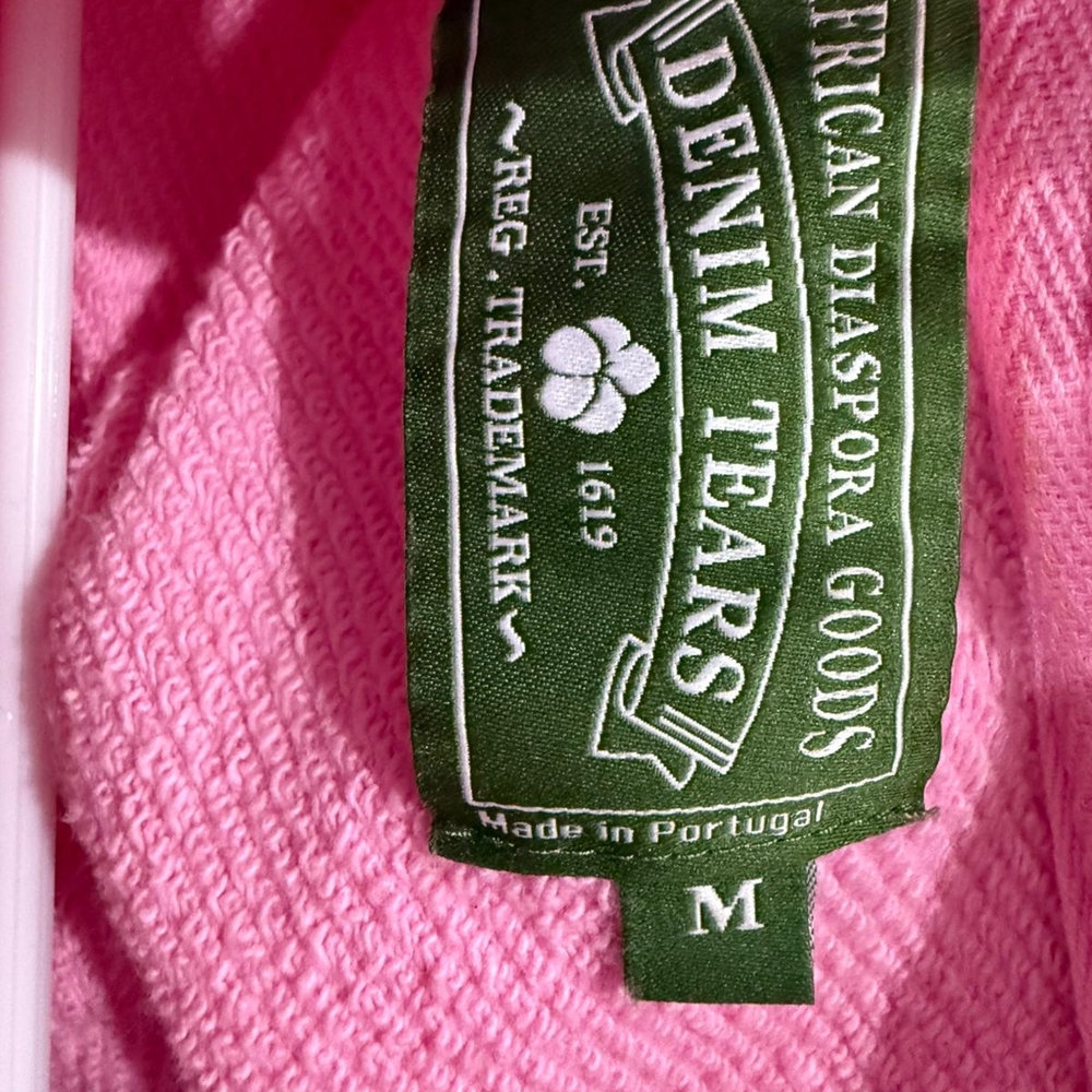 Denim Tears Women's Pink Sweater